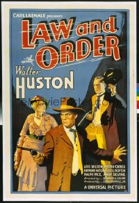 LAW & ORDER ('32) 1sheet