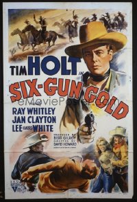 SIX-GUN GOLD 1sheet