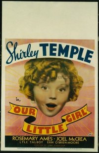 #313 OUR LITTLE GIRL WC 1935 Shirley Temple