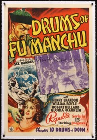 Drums Of Fu Manchu Ch19 Linen NZ02827 L