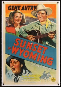 Sunset In Wyoming Linen NZ02827 L