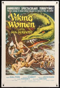 Viking Women And The Sea Serpent Linen NZ02836 L