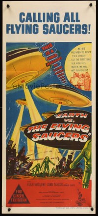 Australian Db Earth Vs The Flying Saucers JC01606 L