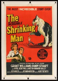 Australian 1sh Incredible Shrinking Man Linen JC06911 L